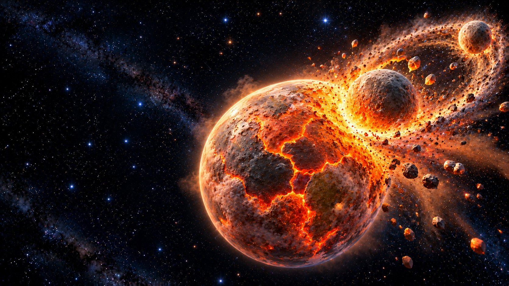 La Terra e la Luna